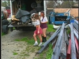 weird zombie scene